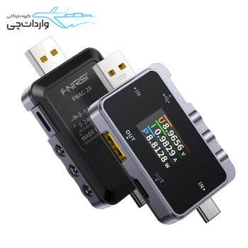 تستر USB (ولتاژ و جریان) FNIRSI مدل FNAC-28