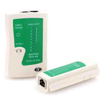 تستر کابل شبکه RJ45 و RJ11 مدل js-468