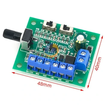 ماژول درایور و کنترل دور موتور براشلس ولتاژ 5V – 12V جریان 1.8AMAX‏