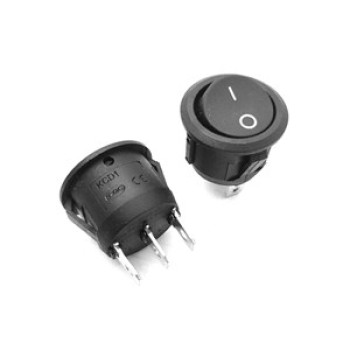 کلید راکر گرد دوحالته KCD1-601 3PIN