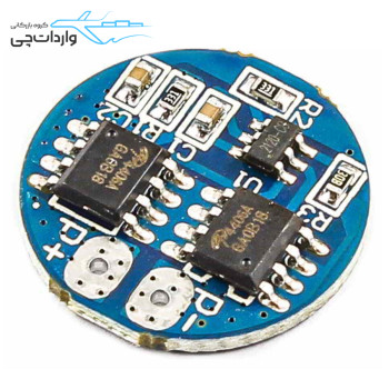 ماژول محافظ شارژ باتری لیتیومی 2 سل 5 آمپر گرد