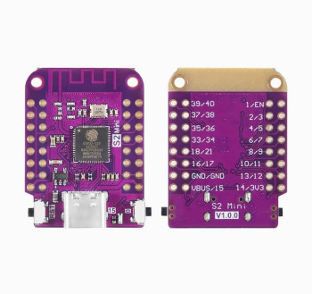 برد توسعه WEMOS S2 mini با هسته ESP32