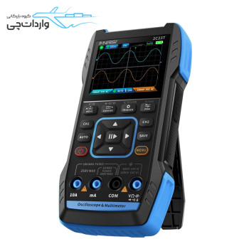 اسیلوسکوپ ، مولتی‌ متر و فانکشن ژنراتور پرتابل FNIRSI مدل 2C23T