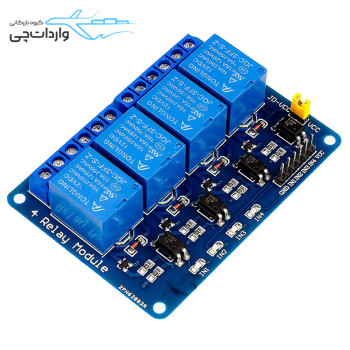 ماژول رله چهار کانال 12V