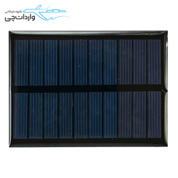 پنل خورشیدی 0.5 وات 5 ولت سایز 62x84.5 میلی‌متر