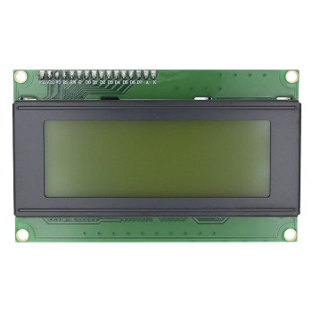 ماژول LCD کاراکتری ۲۰×۴، به‌همراه برد مبدل I2C، بک‌لایت سبز، مدل LCD2004