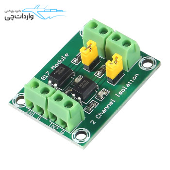 ماژول ایزولاتور ۲ کانال اپتوکوپلری PC817