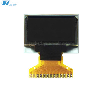 نمایشگر OLED گرافیکی ۰.۹۶ اینچ، رزولوشن ۱۲۸×۶۴، بدون برد ،رنگ زرد–آبی