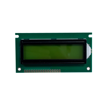ماژول LCD کاراکتری ۲×۱۶، بک‌لایت سبز به‌همراه مبدل I2C، ولتاژ کاری ۵ ولت، مدل LCD1602