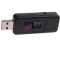 نمایشگر جریان و ولتاژ و میزان شارژ USB مدل KWS-MX18 رنگ مشکی