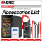 مولتی متر کلمپی آننگ مدل ANENG DT266-8