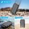 پاور بانک خورشیدی هندلی ضد آب 20000mAh فست شارژ مجهز ، وایرلس