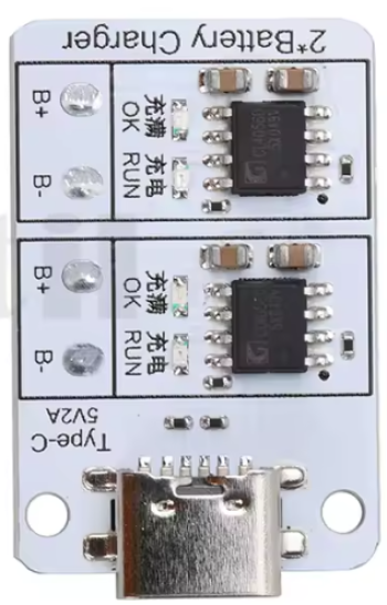 ماژول شارژ باتری لیتیوم 1S دوطرفه Type-C